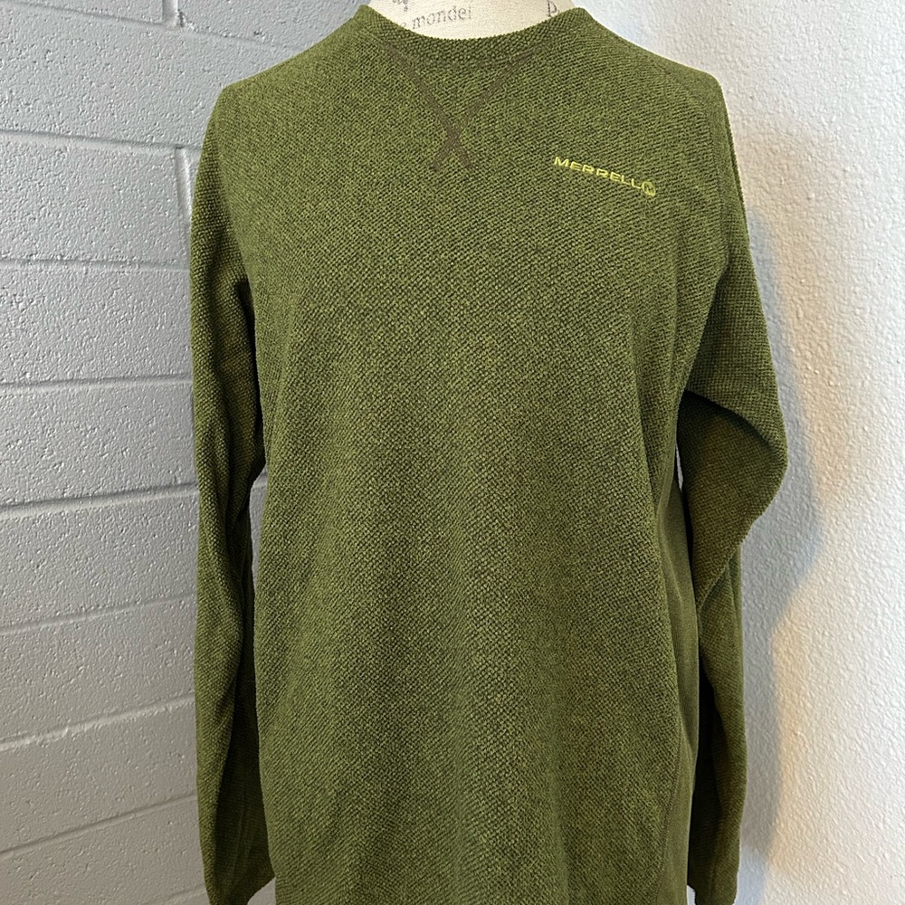 Merrell Forest Green Crewneck Sweater